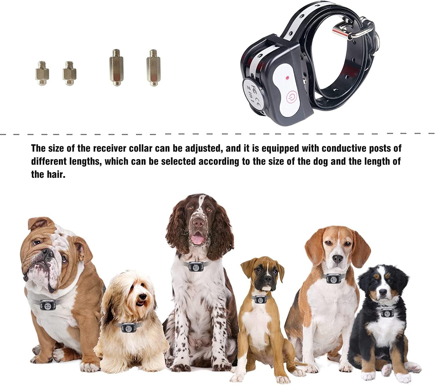 JUSTPET Wireless Fence Dog Electric Pet Training Collar