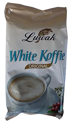 Kopi Luwak White Koffie Original (3 en 1) Café instantáneo 10 unidades, 7.05 oz
