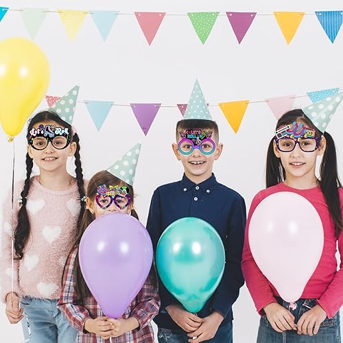 Miniatura 5 de 24 lentes de papel retro de los años 60 y 80 para patinaje sobre ruedas, suministros de fiesta de patinaje sobre ruedas, decoraciones de fiesta,