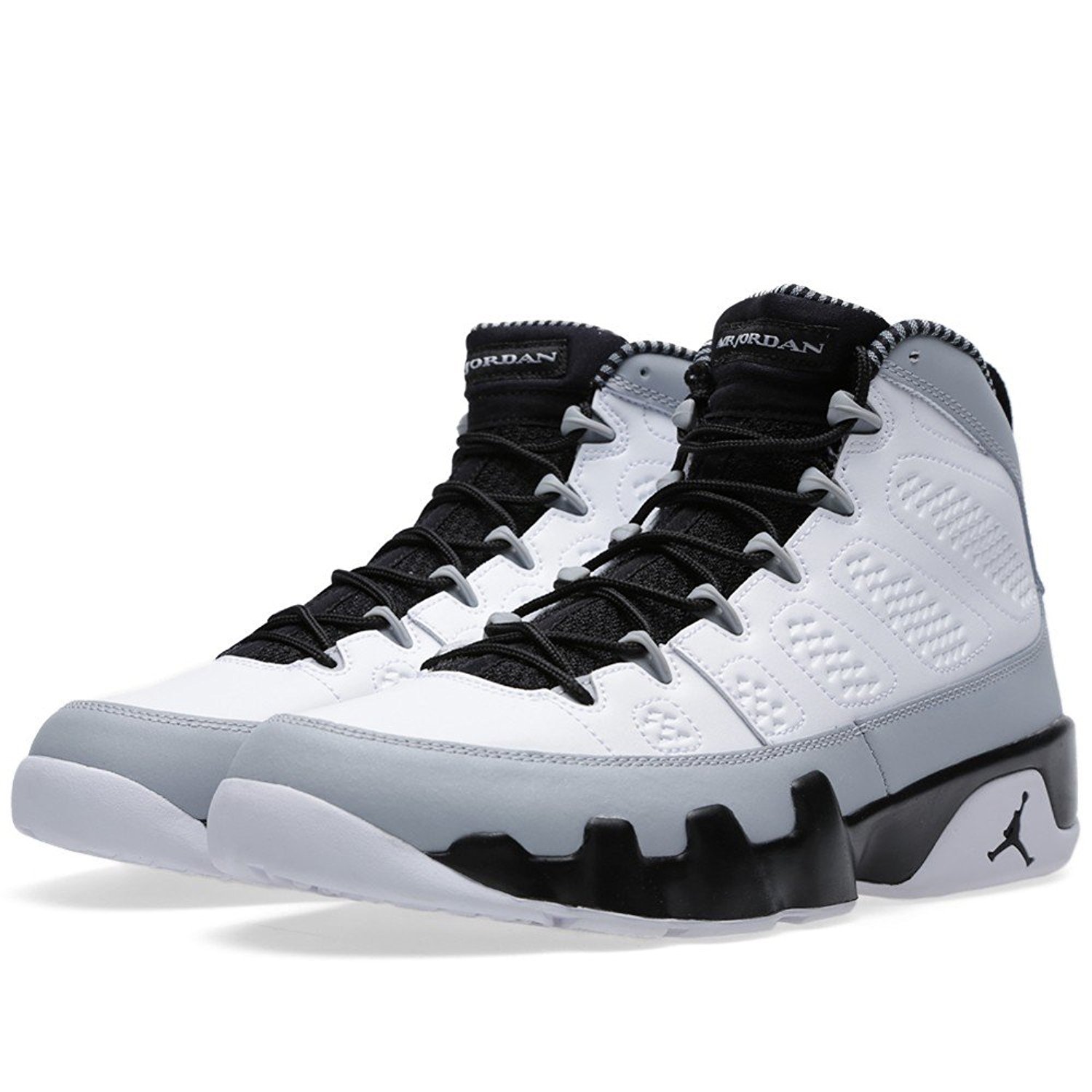 Nike Mens Air Jordan 9 Retro Barons Leather Basketball Shoes