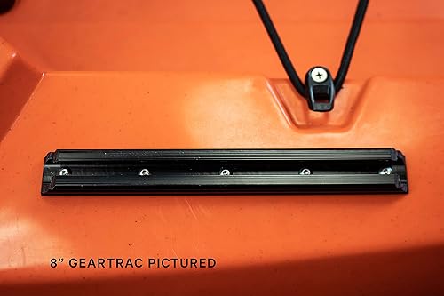 Miniatura 3 de YakAttack GTSL90 GearTrac 8 '' Naranja Polímero Kayak Mount Track (GTSL90-OR08)