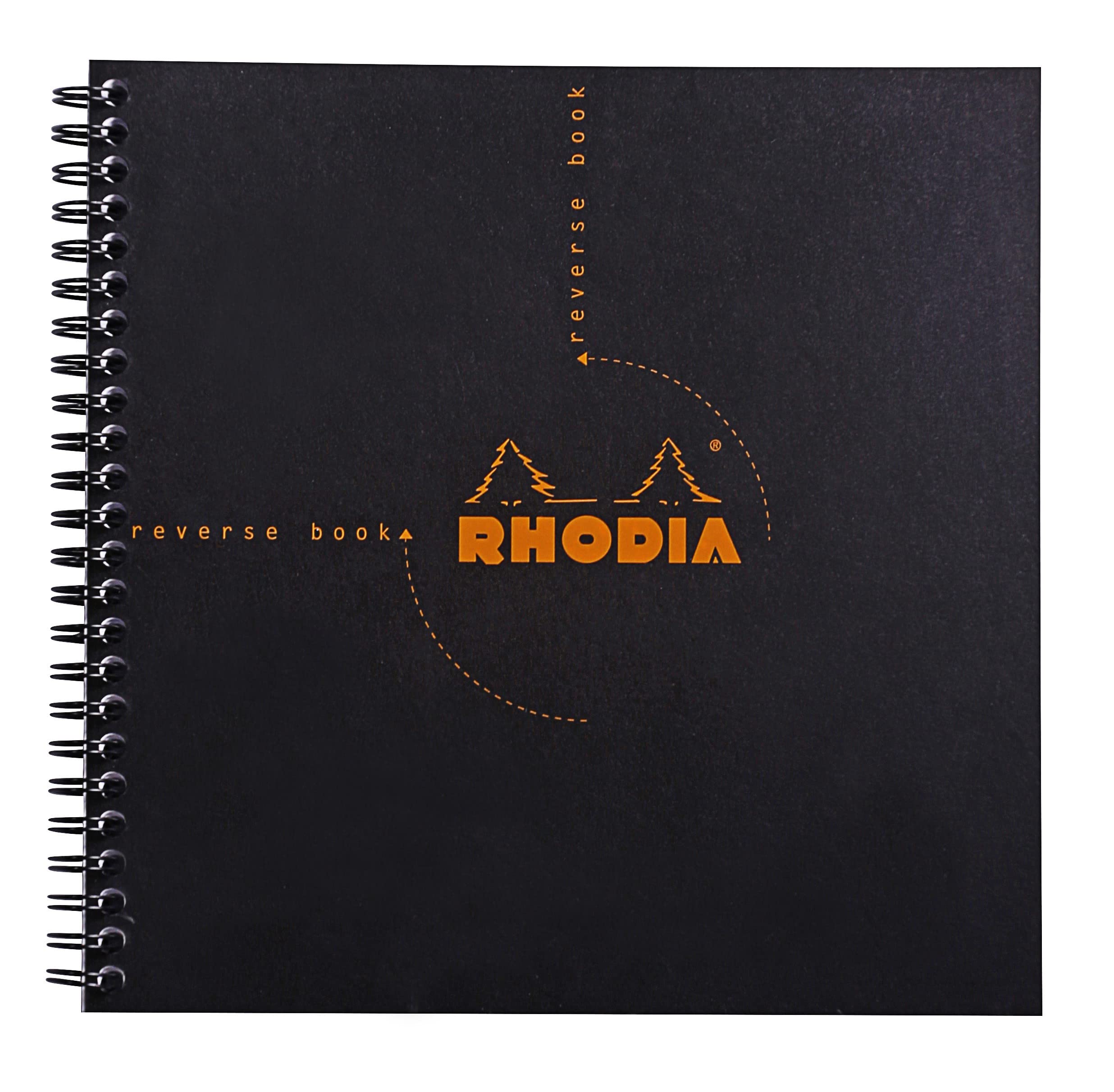 Amazon.com : Rhodia 210 x 210 mm Reverse Book - Assorted