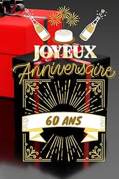 Amazon | Joyeux anniversaire 60 ans: Livre d'or de vos 60