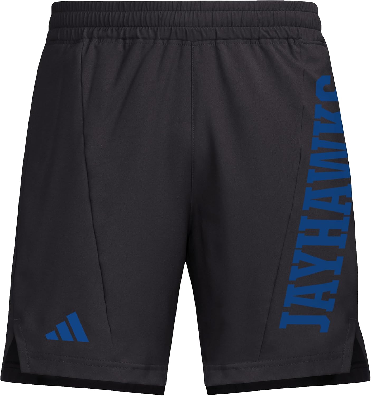 adidas men's training shorts with NCAA team logo