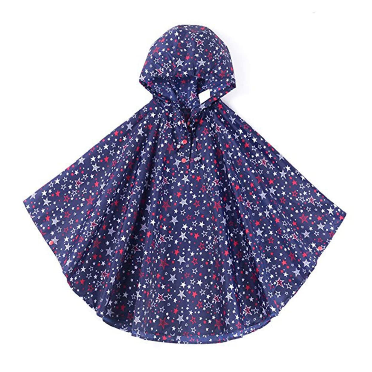 BESPORTBLE Poncho Di Pioggia Per I Bambini Impermeabile Con Cappuccio Per I Bambini Ragazze Impermeabile Capretto Giacca Antipioggia Giacca Antipioggia Per Le Ragazze Bambini Giacche Da