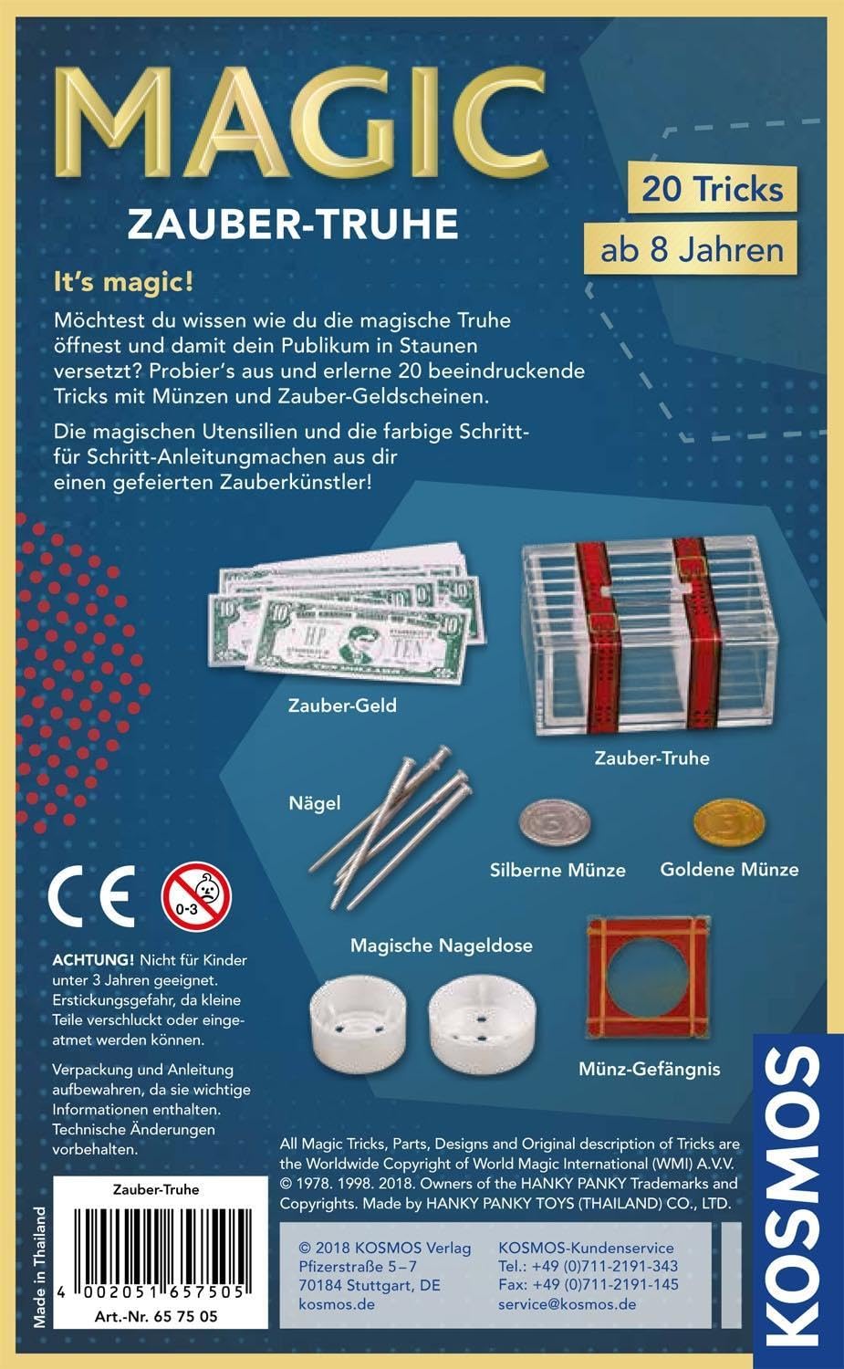 Zauber-Truhe: Mitbringexperiment