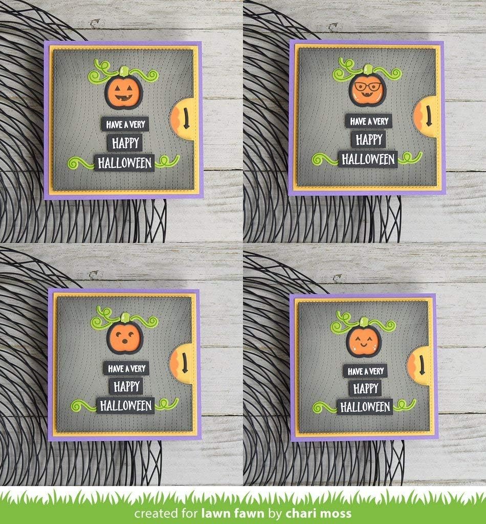 Lawn Fawn Pick of The Patch Clear Stamps, Coordinating Die and Pick of The Patch Reveal Wheel Add-on Die, Three Piece Bundle (LF1754, LF1755, LF1756)