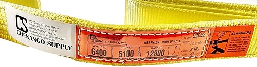 Miniatura 2 de DD Sling. Correa de 2 capas para levantamiento, de red de nylon, de doble ojal. Muy resistente (900 tejidos).Capacidad de carga vertical,