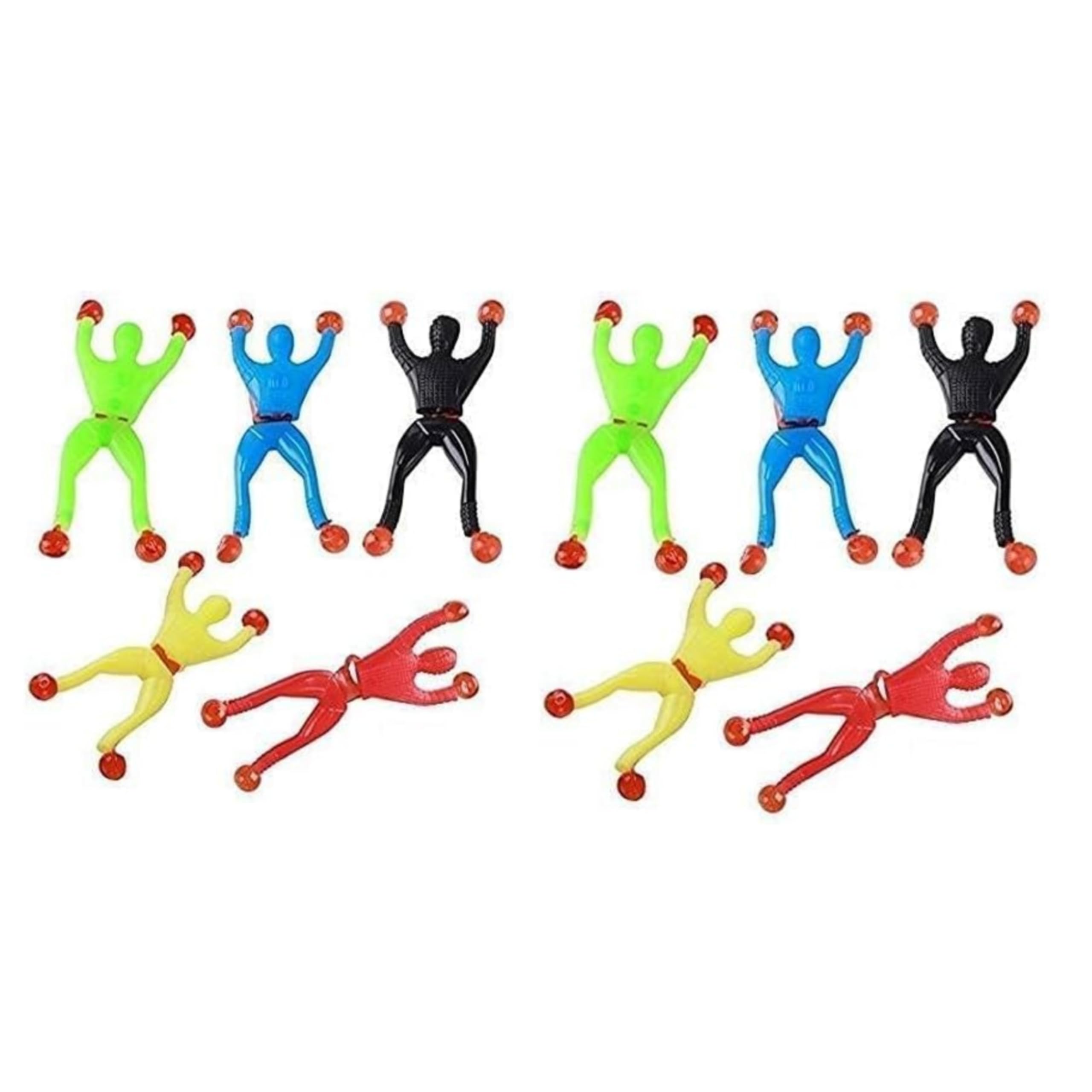 Prezzie Villa Spider Man Toy-Set of 10-Sticky Wall Climbing Spider Man Toy for Kids Multicolor (2 Packs) (B0D29JCL5W) Amazon Price History, Amazon Price Tracker