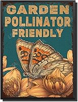 Vista 29 de LIUAXICIA Letreros de metal divertidos para jardín, letreros de metal con diseño de colibrí, para garaje, hogar, cafetería, bar, granja, pared