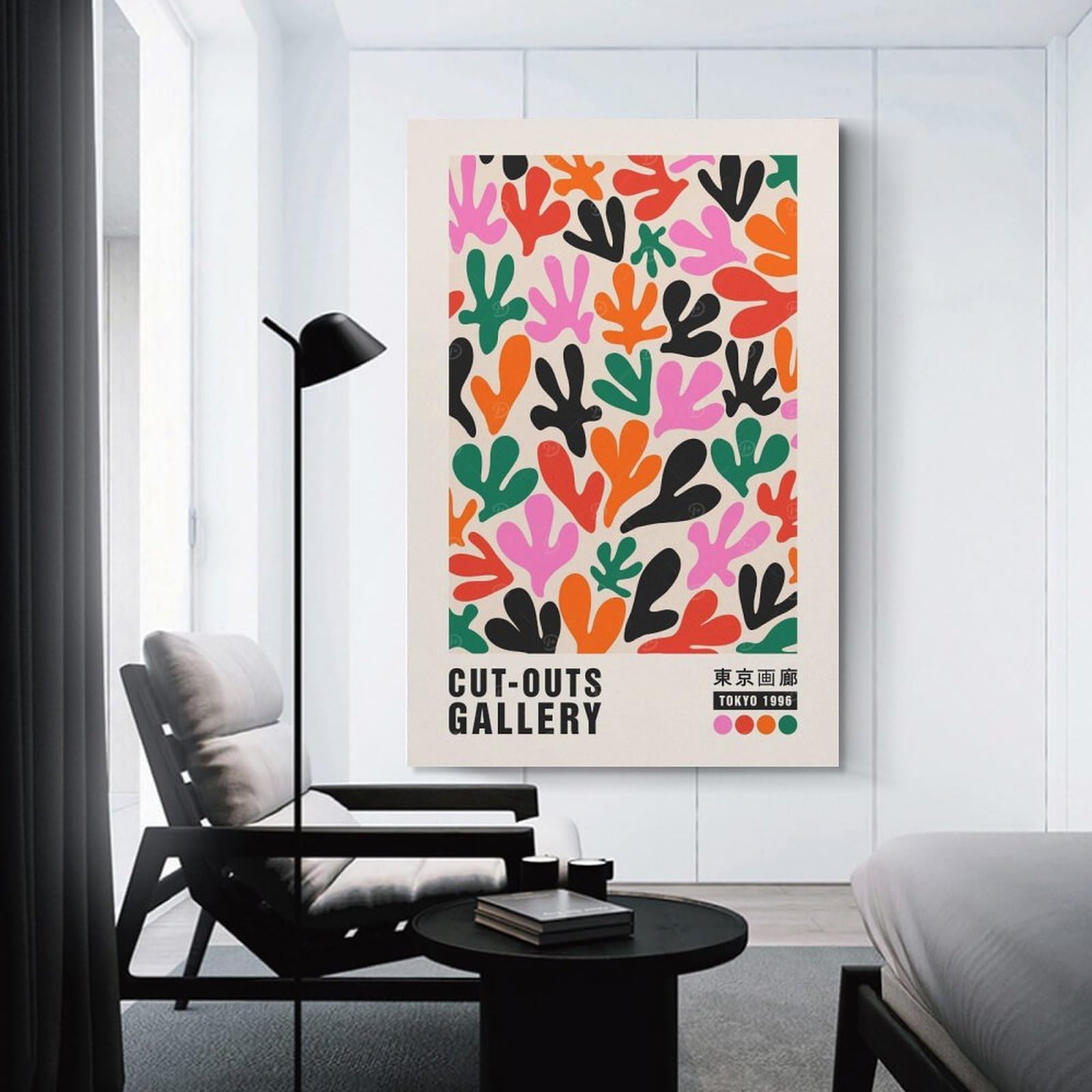 Junmoney Fauvism Leaves Art Print Wall Picture Print 12x18inch(30x45cm), for Picture Wall Styling in Lounge Or Bedroom, Ideal for Building A Coordinated Art Wall