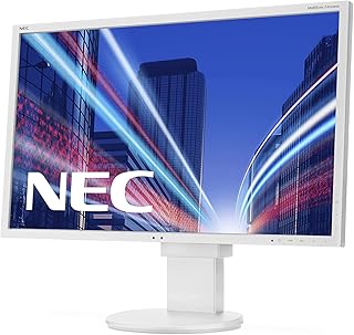 NEC EA224WMi/21.5型ワイド/広視野角IPS液晶パネル/1920x1080/フルHD/HDMI·DisplayPort/内蔵スピーカー/画面回転/高さ調整 (整備済み品)