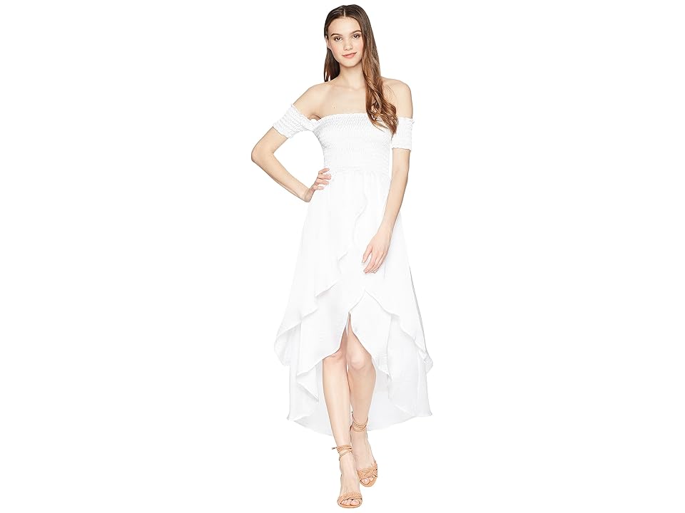 

Lucy Love Portrait Dress (White) Women's Dress