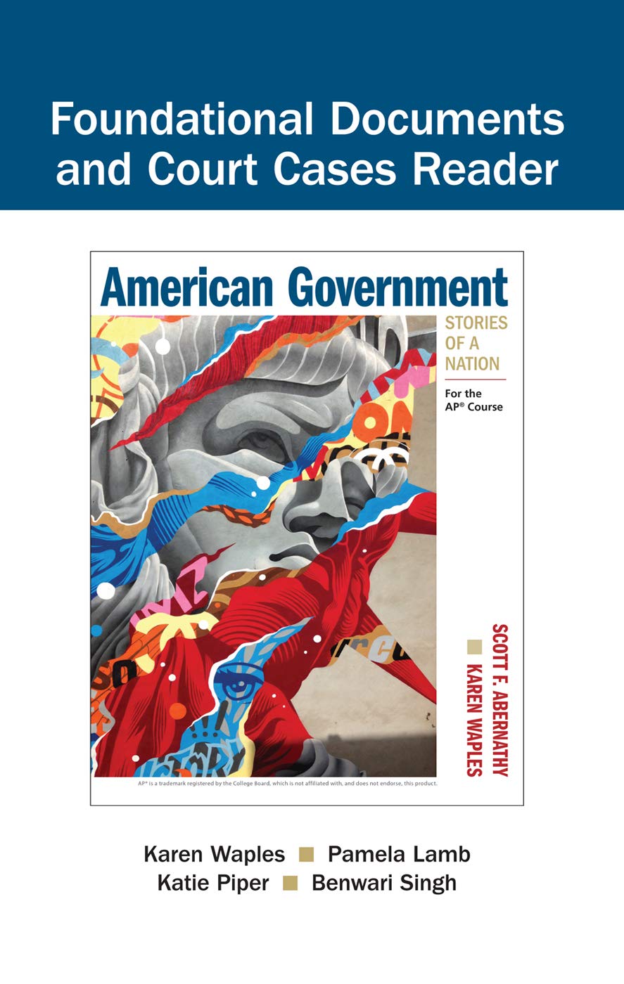 Document Reader for American Government: Stories of a Nation: For the AP® Course