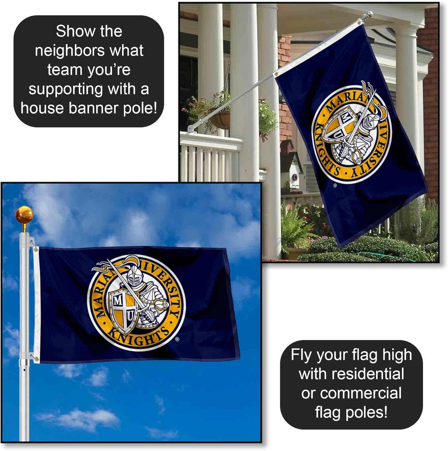 Marian Knights Flag