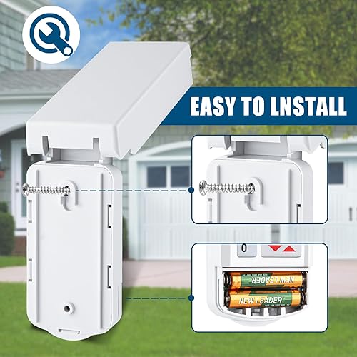 Miniatura 6 de Teclado universal para puerta de garaje, para Genie Overhead Liftmaster Chamberlain Craftsman Wayne Teclado de puerta de garaje 877MAX 377LM 877LM