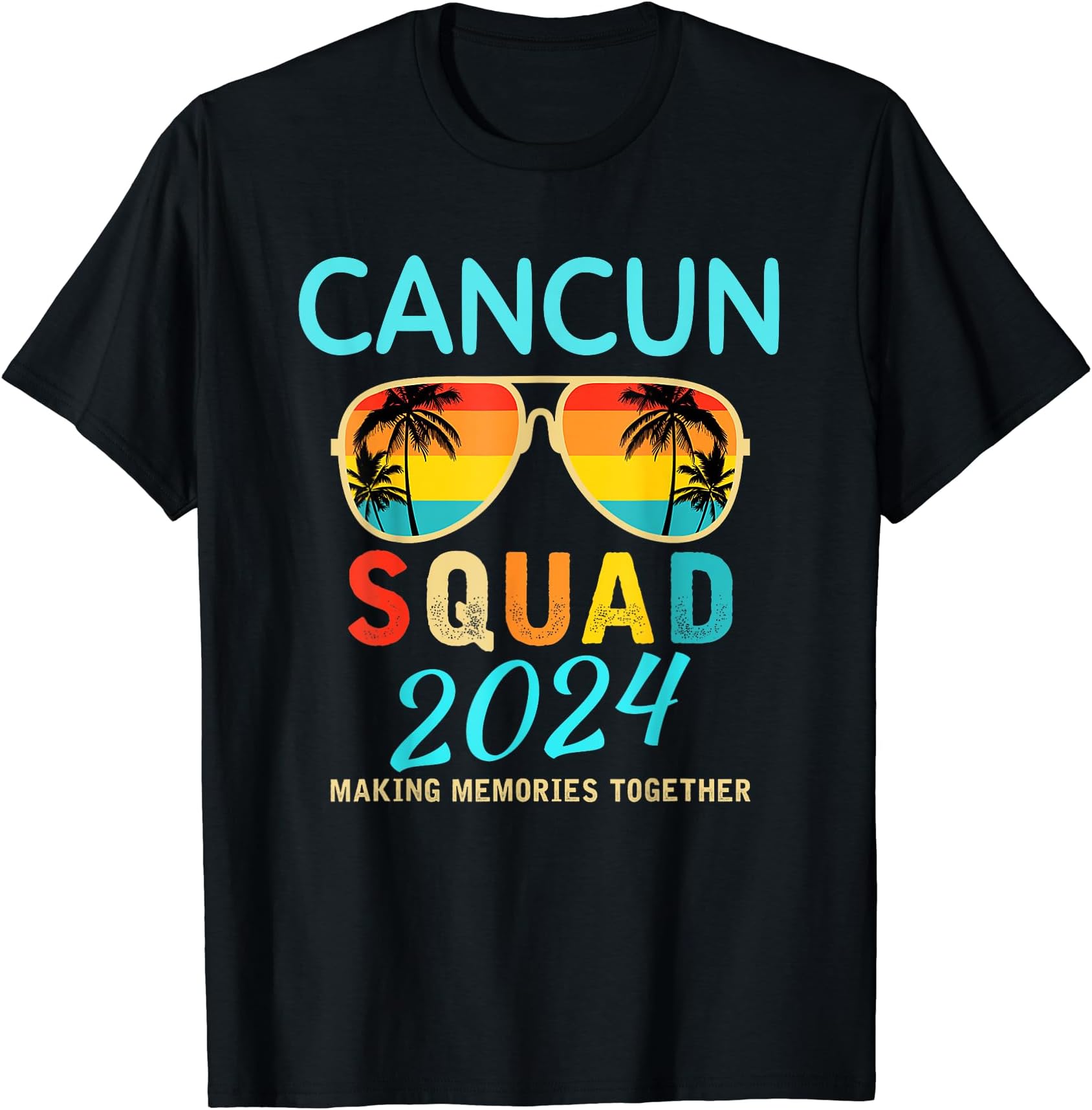Cancun 2024 Vacation Squad Matching Group T-Shirt