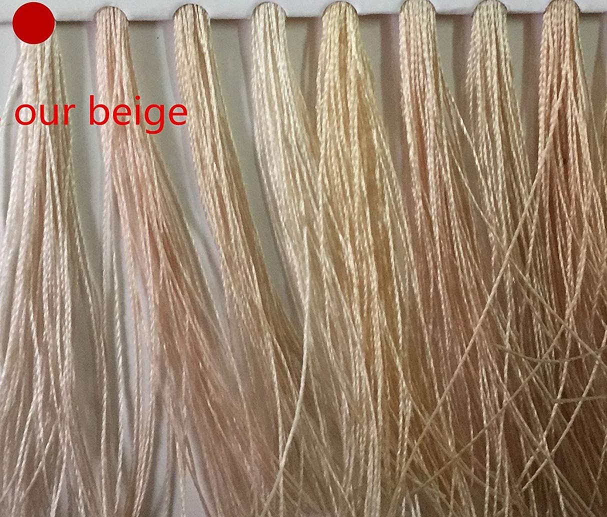 Selric [6000 Yards] UV Resistant High Strength Polyester Thread #69 T70 Size 210D/3 for Upholstery, Outdoor Market, Drapery, Beading, Purses, Leather [Beige+Black+Dark Grey+White]