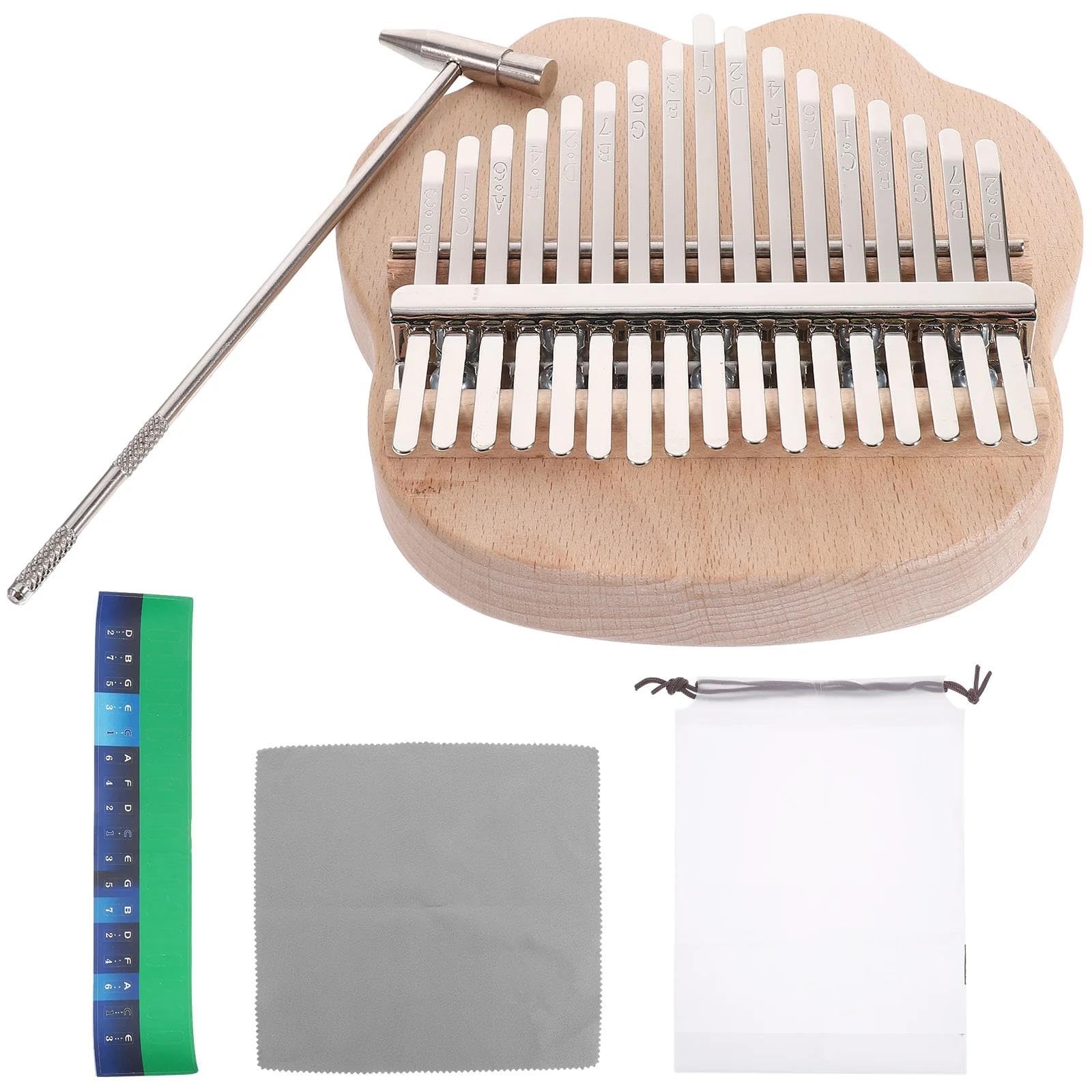 Kalimba Principiantes Un Instrumento Kalimba Portátil De 17 Teclas Adecuado Para Principiantes Adultos.