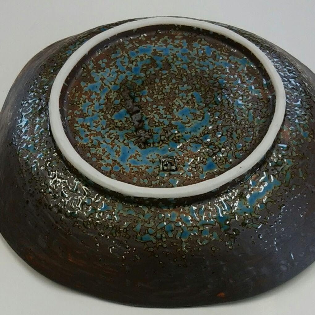 有田焼 花瓶 飾り皿 有田焼・染付・飾り皿・山水・No.181104-73・梱包