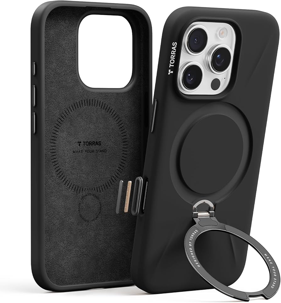 Amazon.com: TORRAS Magnetic for iPhone 16 Pro Max Case Silicone