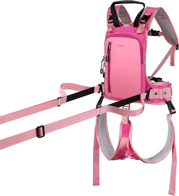 Ski Harness for Kids: Teach Your Child The Speed Control of Skiing with Mini Backpack and Adjustable Seat Harness