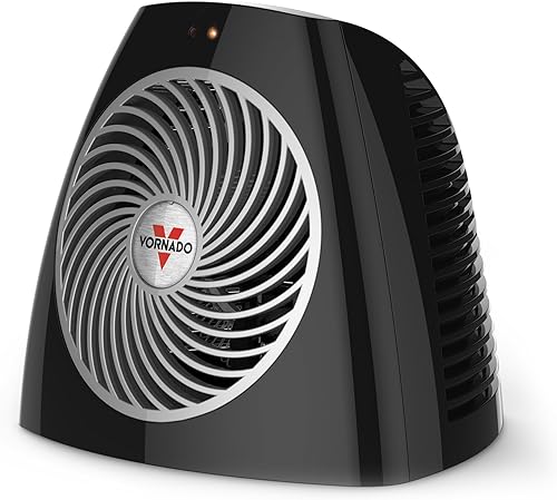 Vornado Calentador de espacio personal VH202 (2025), características de seguridad avanzadas, 2 ajustes de calor, calefacción directa, ajuste solo