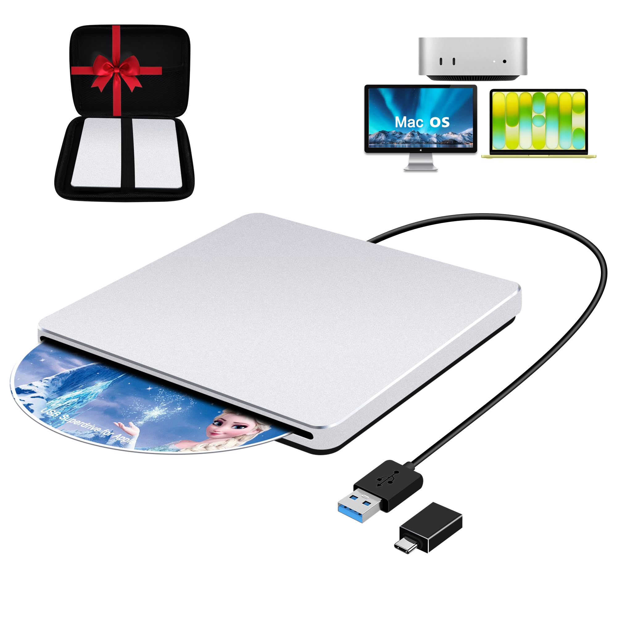 Guamar USB 3.0 Superdrive for Apple