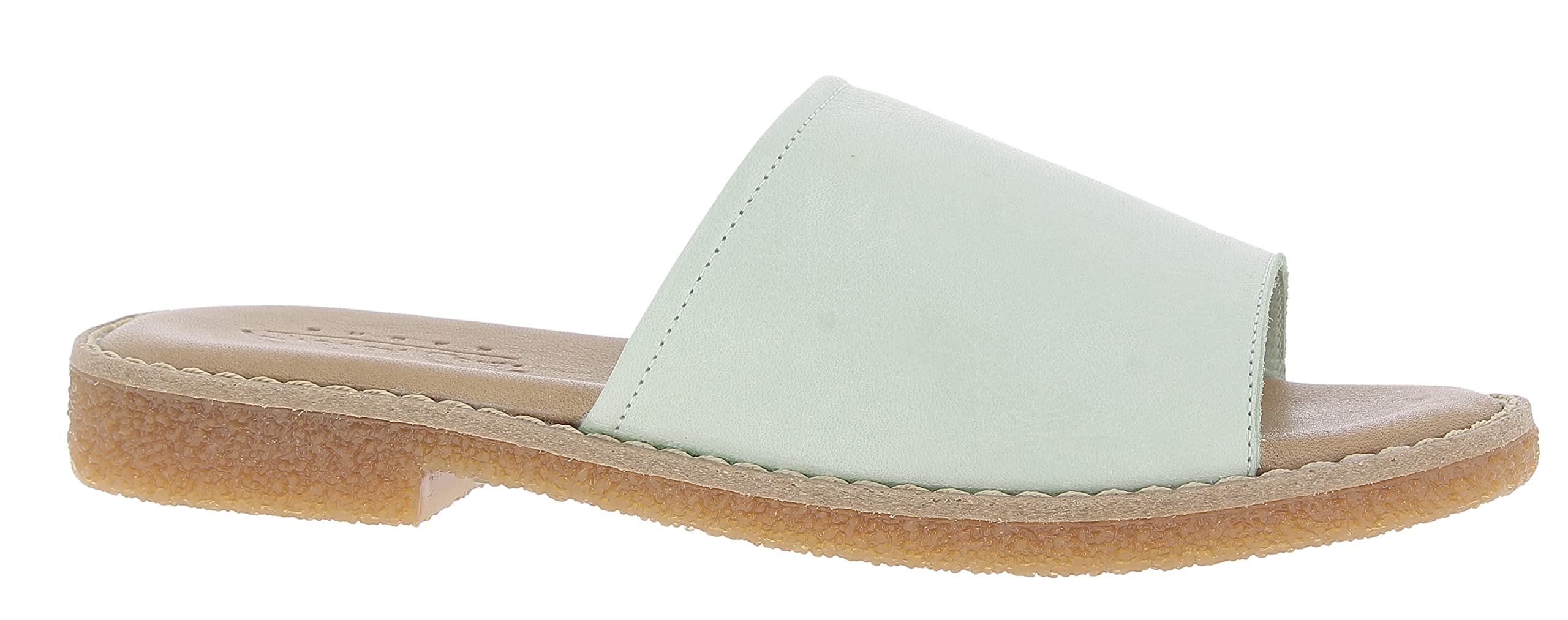 Andrea Conti Women's Mules Pastel Green, 40 EU, Pastel Green, 8 UK