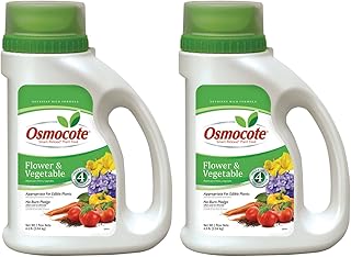 Osmocote 4 Month 14-14-14 Slow Release Vegetable & Flower Plant Food Fer...
