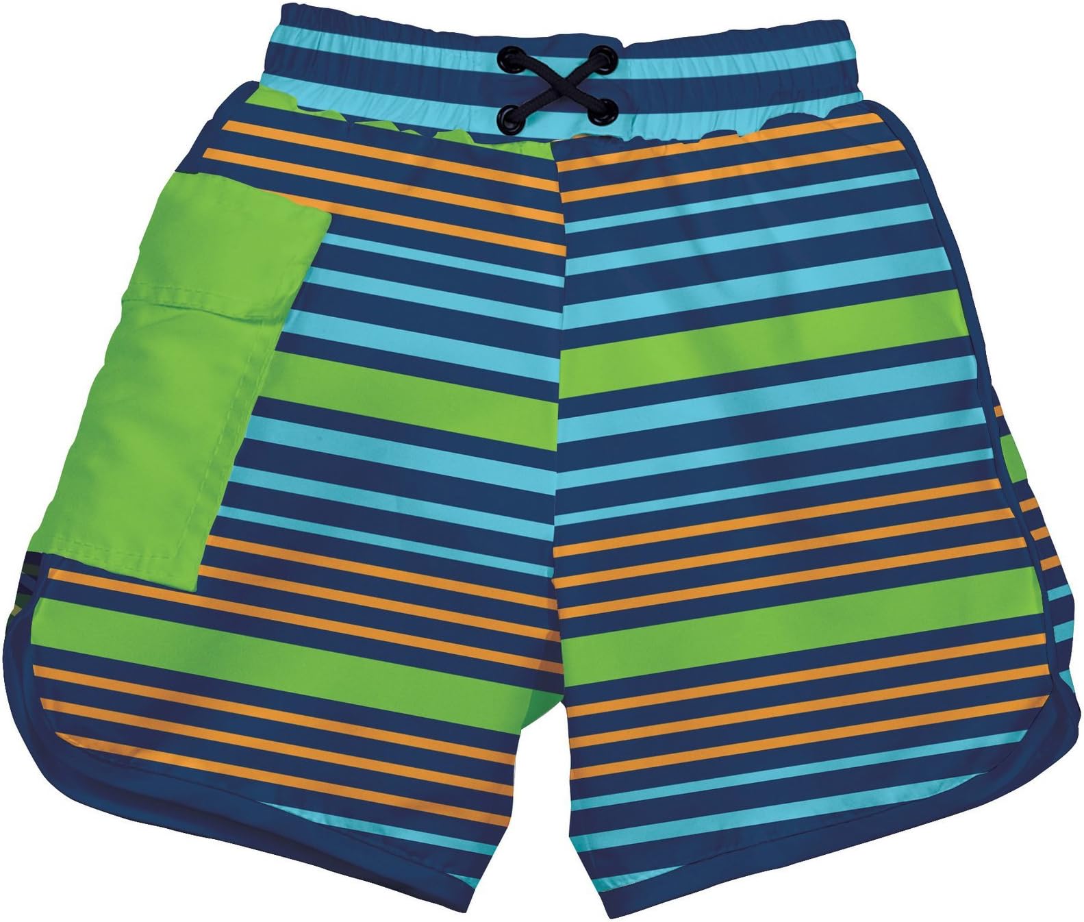 Baby Infant Toddler Boys Print Board Shorts Swim Trunks with Built in Swim Diaper by Iplay