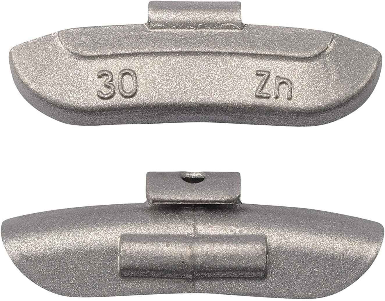 Pesi Equilibratura Ruote Assortimento per Cerchioni contrappesi universali per Cerchi in Ferro, Realizzati in Zinco Non Rivestiti per Cerchi in Ferro 100 Pezzi (5, Grammi)