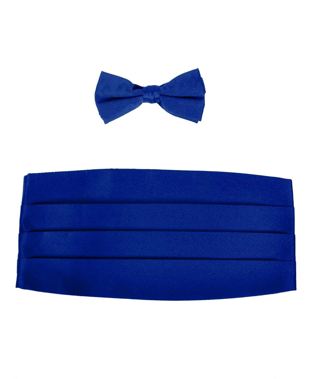 Royal Blue Boy's Poly Satin Tuxedo Bowtie and Cummerbund Set Amazon