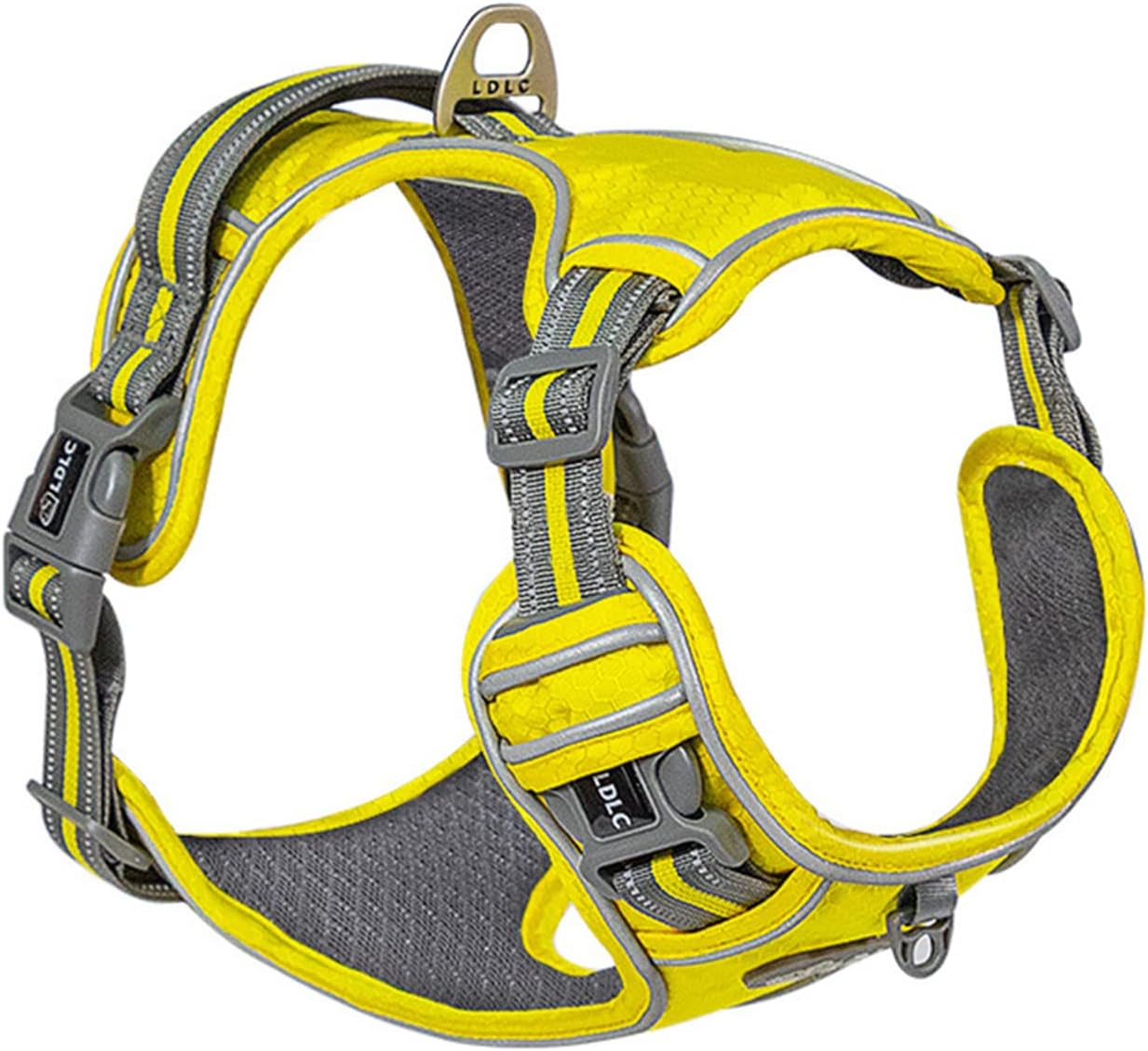 Generic Dog Chest Straps Pets pet Dog Harnesses (Yellow, M)
