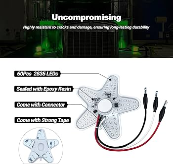 Amazon.com: XtraGlow Peterbilt Air Breather Lights A11 Ultra-Thin