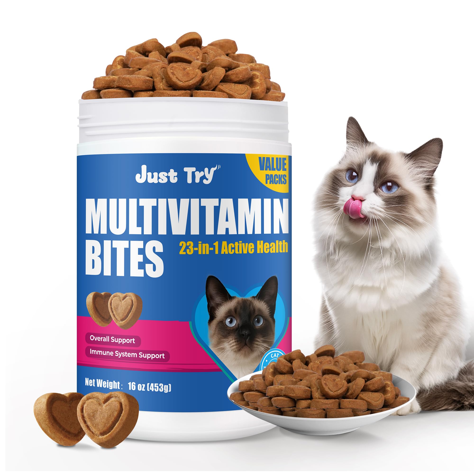 Just Try 23 in 1 Taurine for Cats