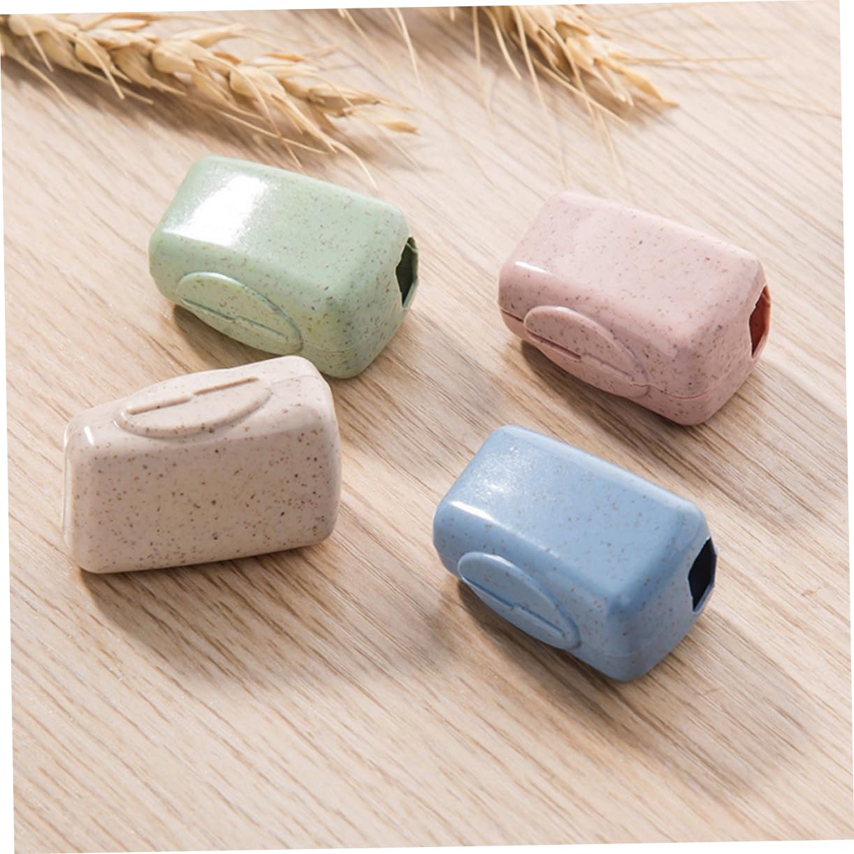 Healeved 108pezzi Copertura Per Spazzolino Protezione Per Viaggi e Attività All Aperto Colori Casual Design Leggero e Compatto