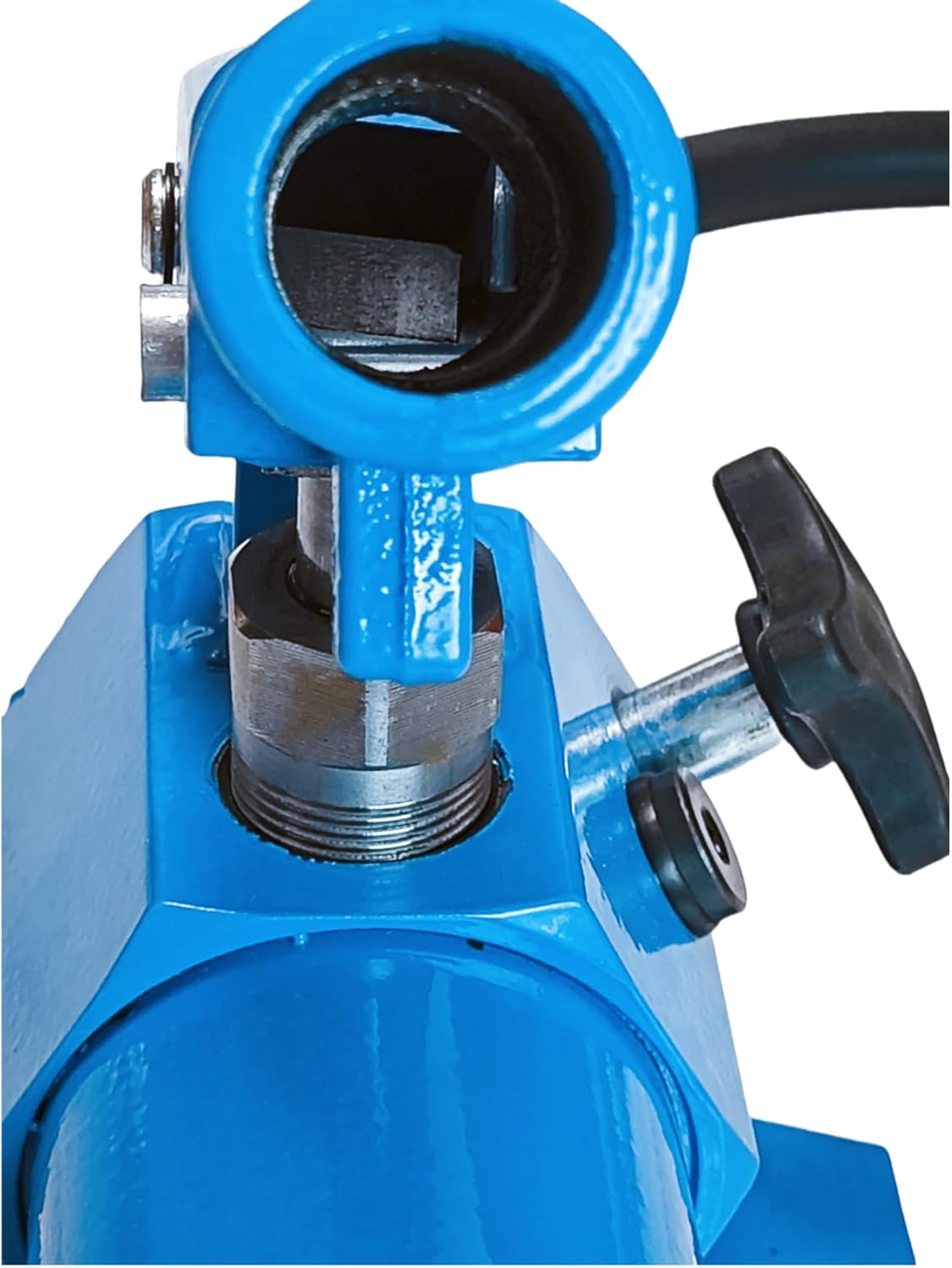 10 Ton Hydraulic Floor Jack Porta Power Kit Hand Pump Ram Replacement Car Auto Body Frame Repair Tools with Long Handle for Cars Garage Truck Farm Heavy Equipment Construction Repair 22000lbs Blue