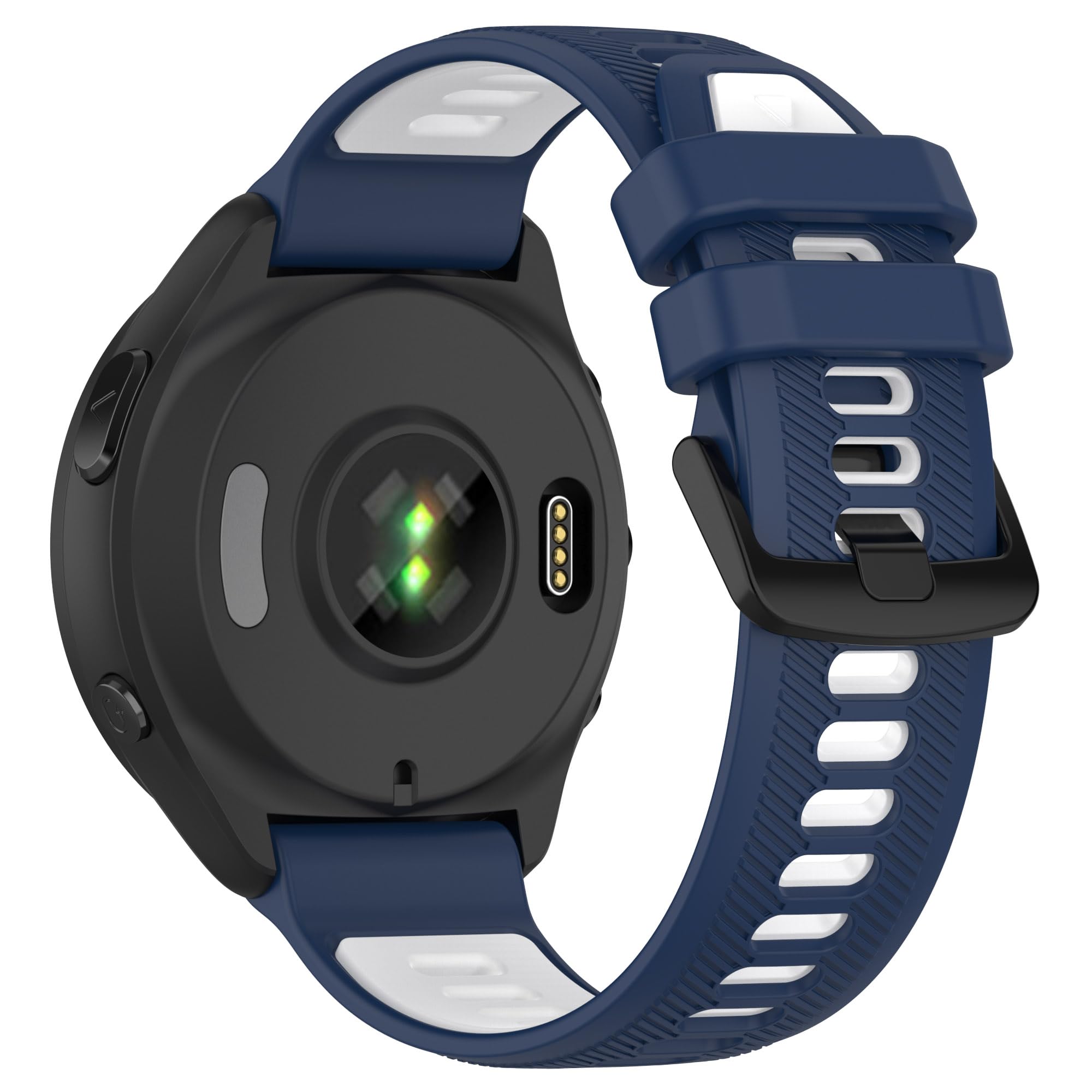 Watch Band for Garmin Forerunner 965/Forerunner 955/Forerunner 945/Forerunner 935, Soft Silicone 22mm Replacement Bands