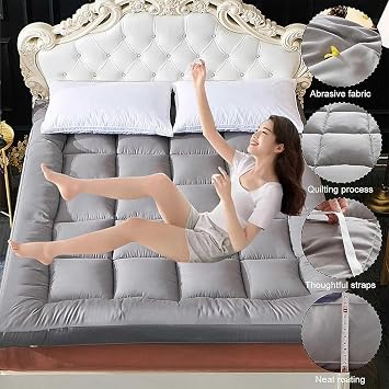 Mattress Bed Mat Mattress Mattress Mattress Full Thick Sleeping Pad Folding Mattress - Perfect Twin Floor Mattress, Extra Thick Pillow Top Queen Mattress Pad WEWYQSJXBXF-4129
