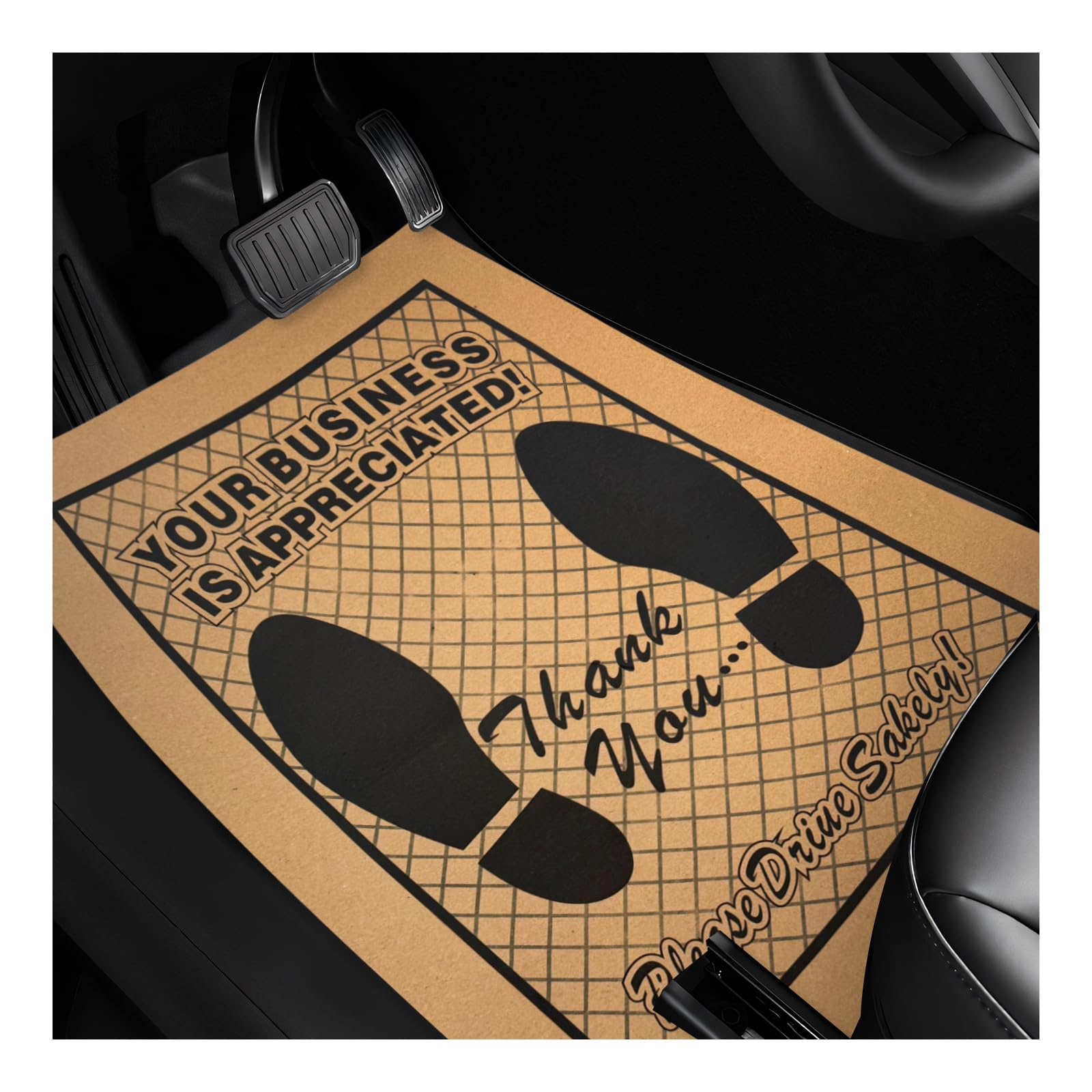 50 PCS Car Paper Floor Mats 19 1 x 15 4 Disposable Automotive Floor Protective Cover Temporary Foot