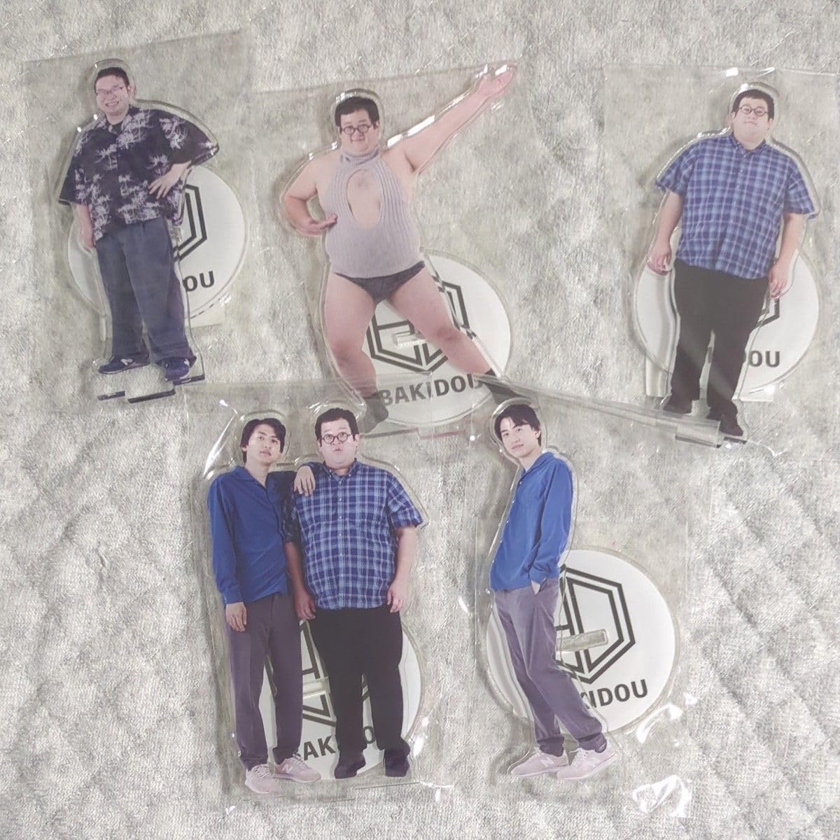 オンクレ バキ童 アクリルスタンド 全種セット DMMオンクレ限定 範馬刃牙×