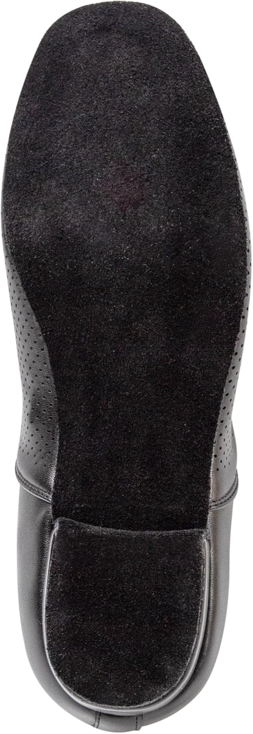 Linodes Breathable Men's Latin Dance Shoes 1 Inch Leather Sole Ballroom Salsa Tango Waltz Character Shoe - Image 4