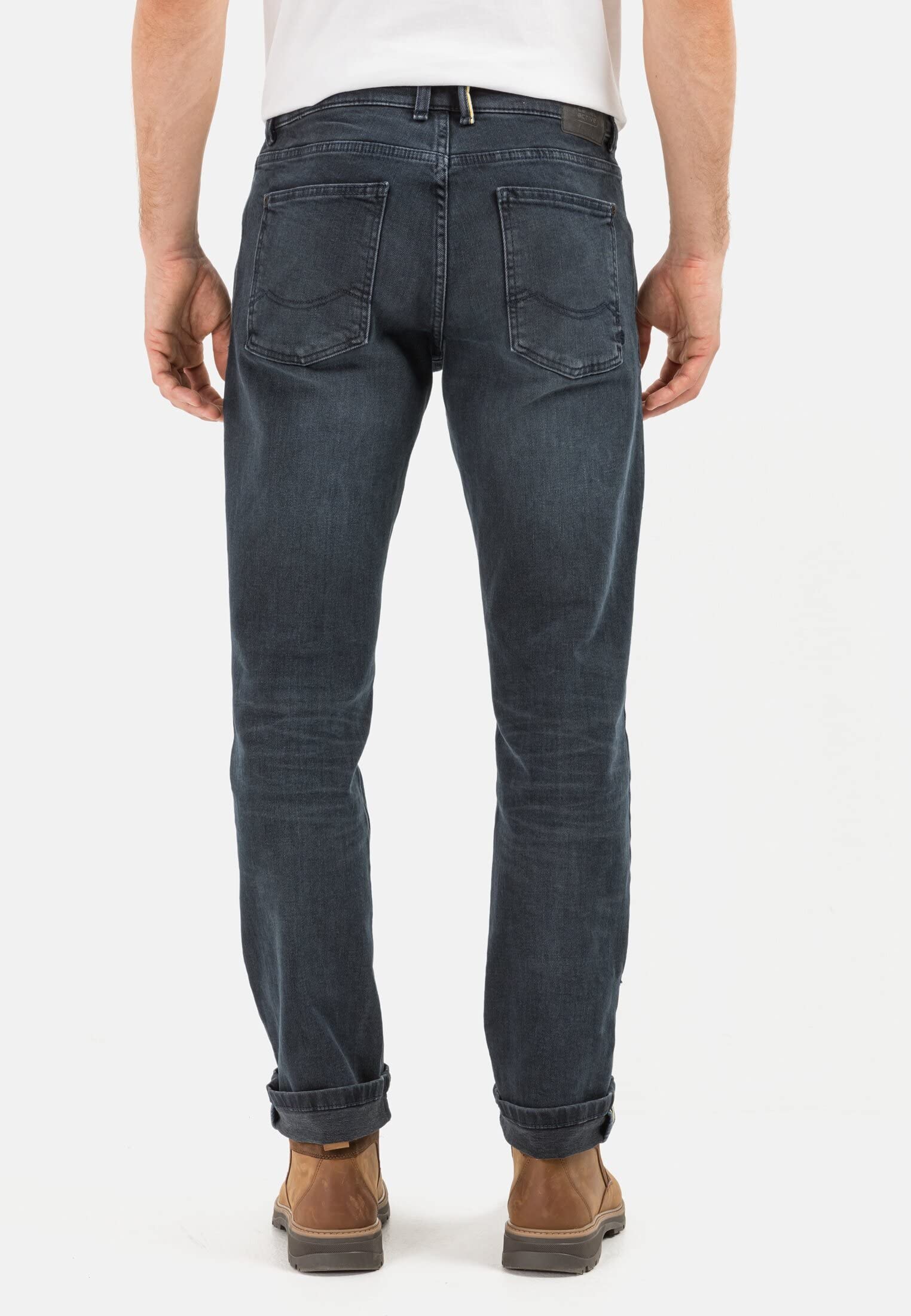 camel active Herren Relaxed Fit fleXXXactive® Jeans