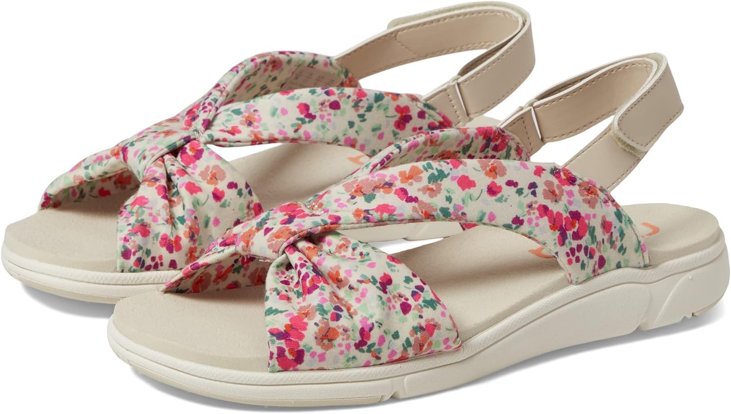 Ryka Macy Floral Beige Multi 9 B (M)