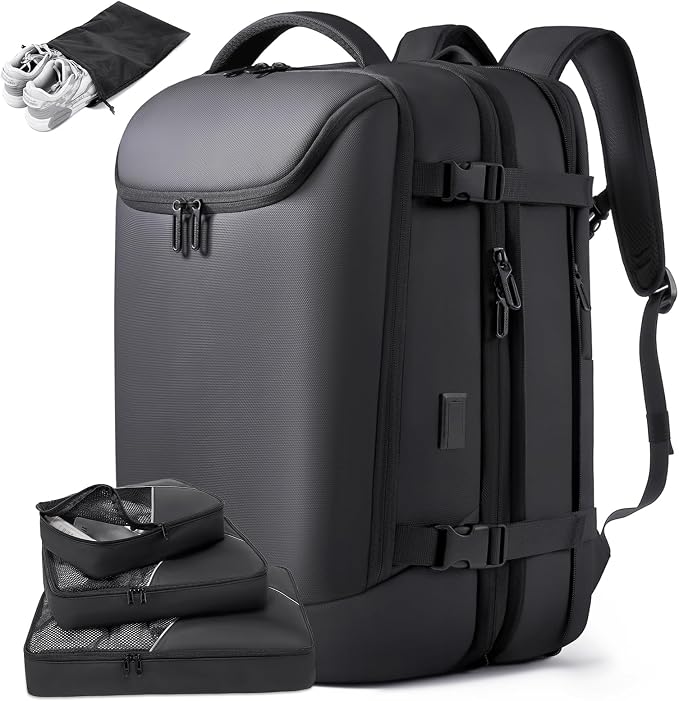 Travel Backpack, Carry On Laptop Backpack Collection | Choose expandable, packing cube or vacuum compression styles in 40L-50L capacity