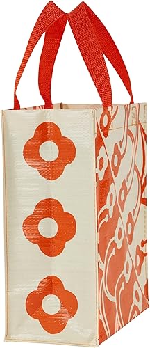 Miniatura 10 de Blue Q Bolsa de almuerzo reutilizable, bolsa de regalo, fácil de limpiar, 95% material reciclado, 10 pulgadas de alto x 8.5 pulgadas de ancho x 4.5