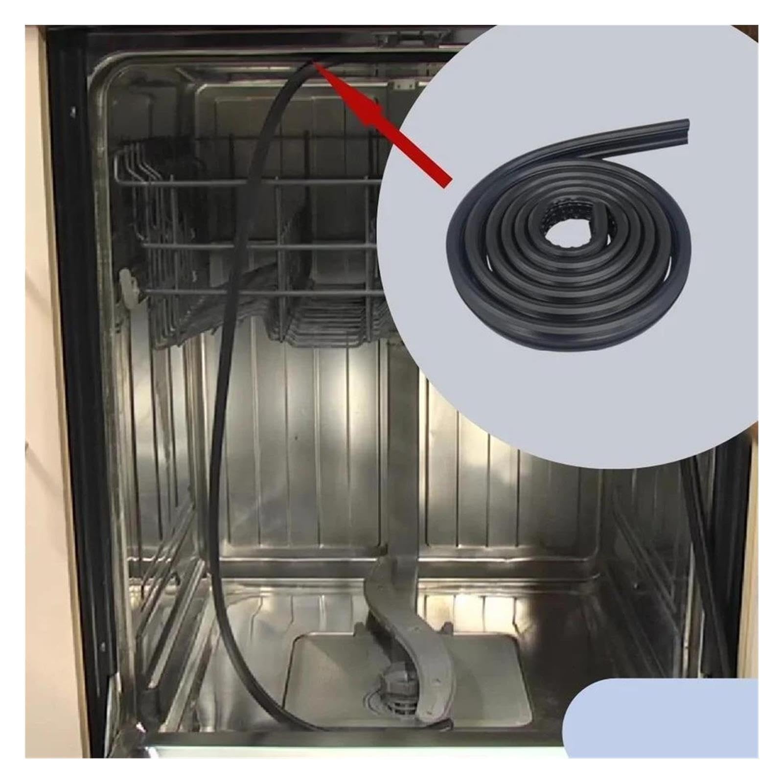 Guarnizione Giroporta 3 Lati Lavastoviglie, Compatibile Per Neff S5443X0