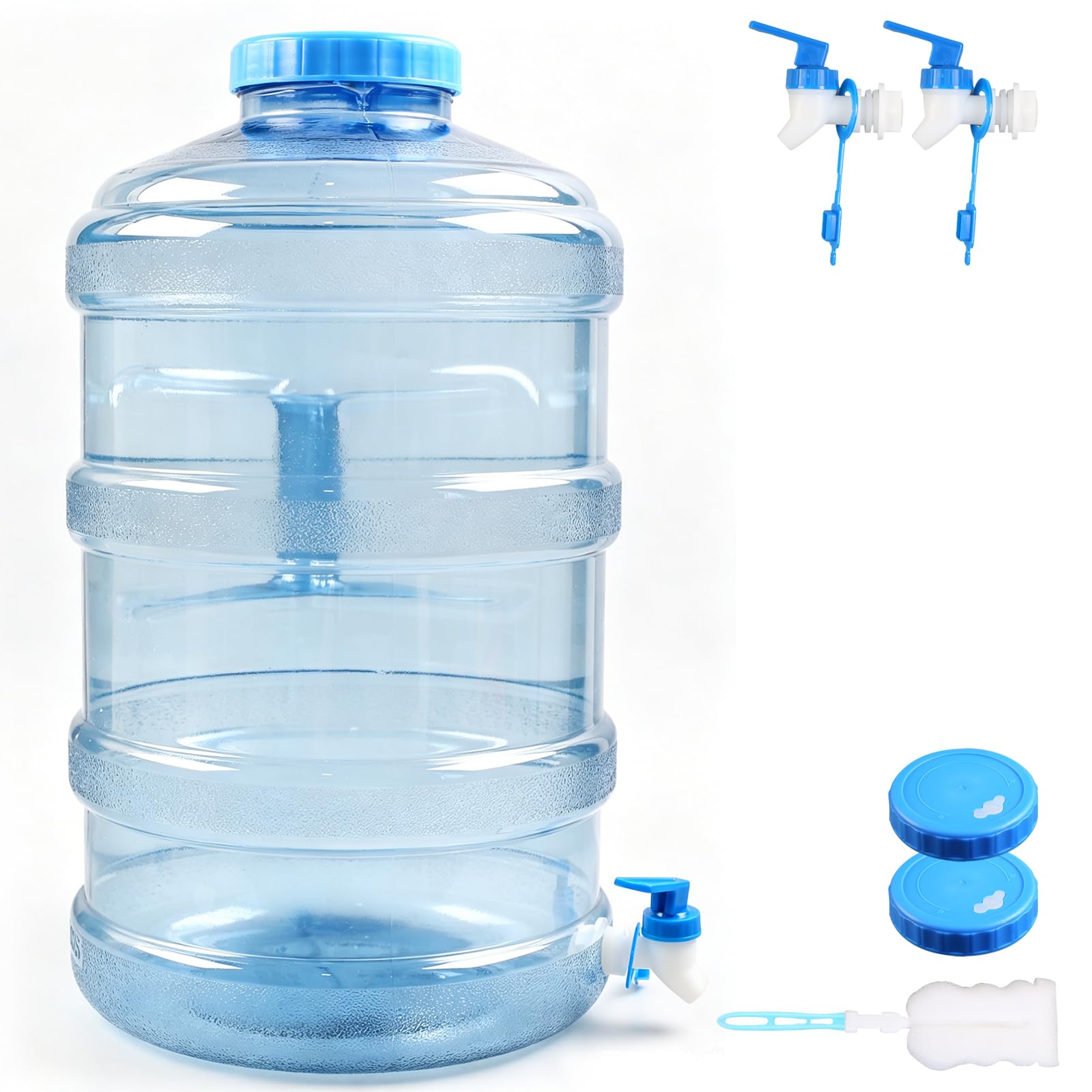 TIHOOK 18.9L Water Container with Tap, Portable Camping Water Container