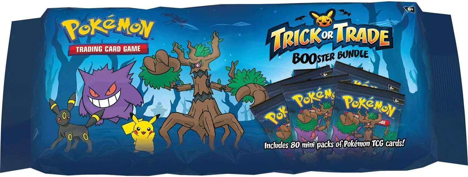 Pokemon Trading Card Game Trick or Trade Booster Bundle 2024 (80) Pack